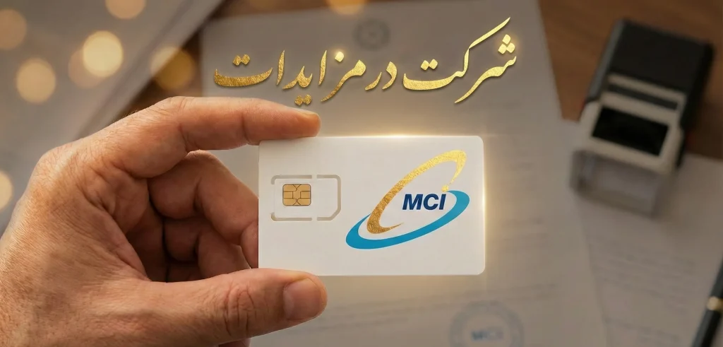 مزایده سیمکارت