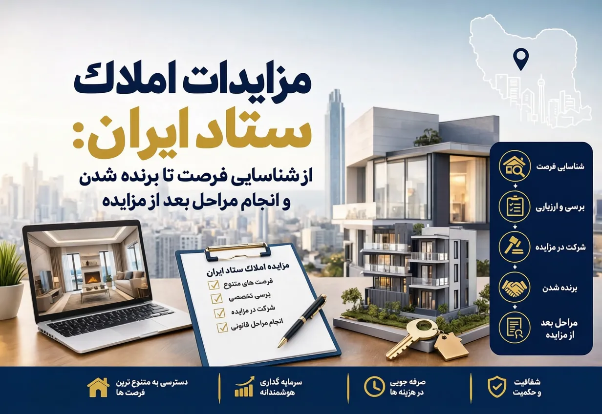فرصت های مزایده املاک